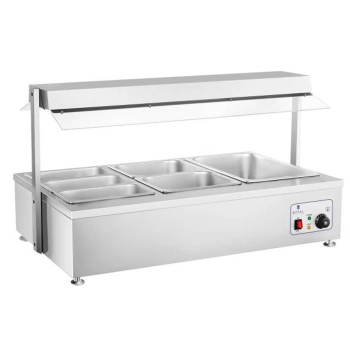 Suchy bemar podgrzewacz bez wody wolnostojący 6 x GN 150mm 55L Royal Catering