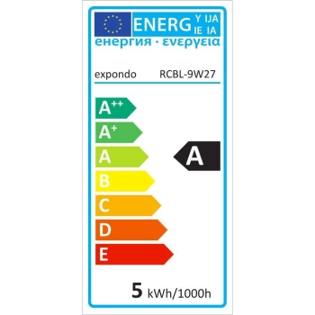 Żarówka LED RGB zmieniająca kolory 16 kolorów 5 trybów 5W + pilot