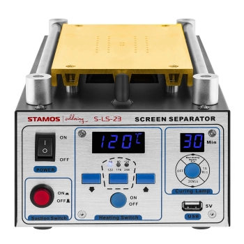 Podgrzewacz separator serwisowy do naprawy ekranów LCD do 8 cali Stamos Soldering S-LS-23