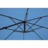 Parasol ogrodowy boczny na wysięgniku kwadratowy 250 x 250 cm niebieski