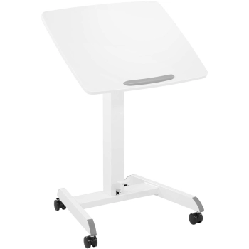 Stolik stojak pod laptopa odchylany regulowany na kółkach 60 x 52 cm 760 - 1130 mm