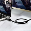 Kabel przewód DisplayPort HDR 3D 4K 1m czarny