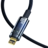 Explorer Series kabel przewód USB-C Iphone Lightning 20W 2m niebieski