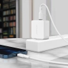 Kabel przewód do iPhone MFI USB-C - Lightning 30W 3A 1.2m biały