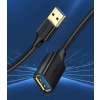 Przedłużacz kabla przewodu USB 3.0 3m czarny