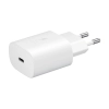 2w1 Ładowarka sieciowa 25W + kabel przewód USB-C 1m biały