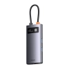 Metal Gleam Series stacja dokująca HUB 4w1 USB-C 3xUSB 3.2 RJ45