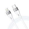 Kabel przewód do iPhone USB-C - Lightning PD 27W 2m biały