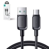 Kabel przewód USB - USB-C 3A 1.2m czarny