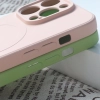 Silikonowe etui z MagSafe do iPhone 15 Silicone Case różowe