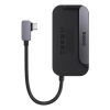 6w1 Rozdzielacz portów PadJoy HUB USB do tabletu smartfona USB-C HDMI SD TF ciemnoszary