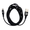 Kabel przewód USB Iphone Lightning 2.4A 1m czarny