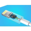 Kabel przewód do iPhone USB - Lightning MFI 2m 2.4A biały