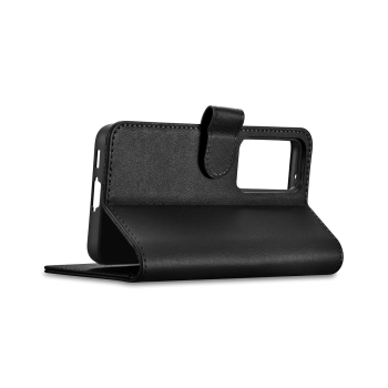 Etui skórzany pokrowiec portfel do Samsung Galaxy S23+ Wallet Case czarne