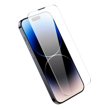 Szkło hartowane do iPhone 14 Pro Max z osłoną na głośnik 0.4mm ZESTAW