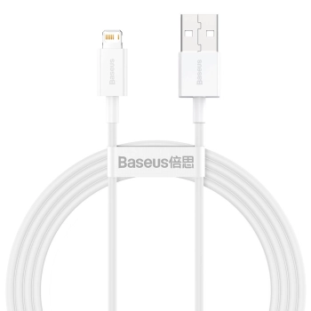 Kabel przewód Superior do iPhone USB - Lightning 1.5m - biały