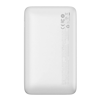 Powerbank Bipow Pro 20000mAh 22.5W z kablem USB - USB-C 3A 0.3m biały