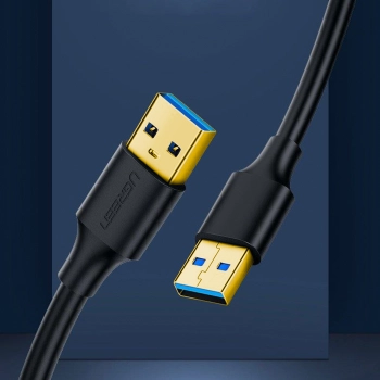 Kabel przewód USB 3.2 1m czarny