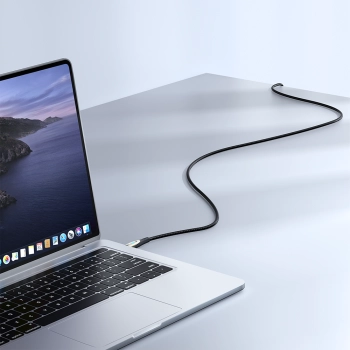 Kabel przewód w oplocie Pioneer Series USB-C 240W 1.2m czarny