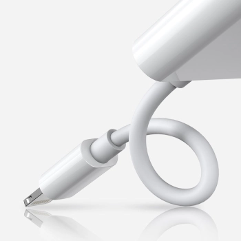 Adapter przejściówka rozdzielacz słuchawkowy iPhone Lightning - 2x Lightning biały