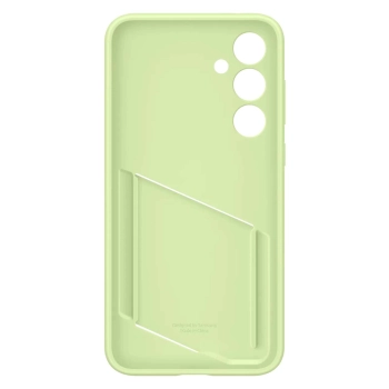 Oryginalne etui Card Slot Case z kieszenią na karty do Samsung Galaxy A35 zielone