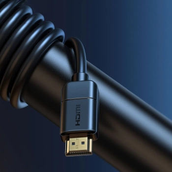 Kabel przewód HDMI 2.0 4K 60 Hz 3D HDR 18 Gbps 2 m czarny