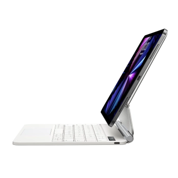 Klawiatura i touchpad do iPad Pro 12.9'' + etui magnetyczne Brilliance - białe