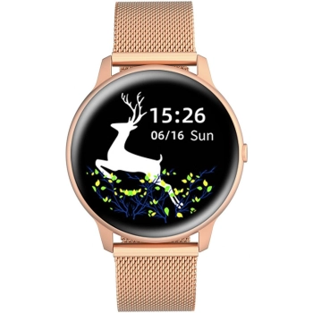 Damski SMARTWATCH G.Rossi SW015-4 Różowe złoto