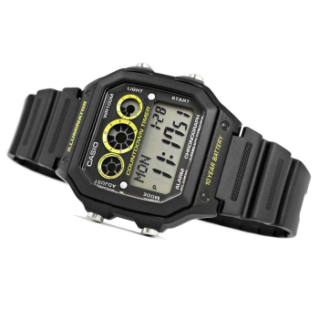 Zegarek Męski CASIO 10 bar do Pływania AE-1300WH-1AVDF