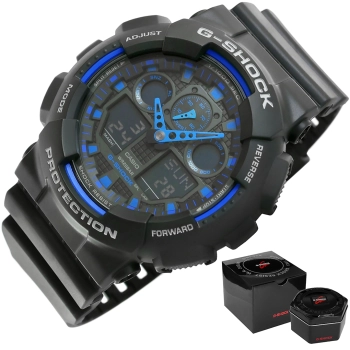 Zegarek Męski CASIO G-SHOCK GA-100-1A2ER + BOX