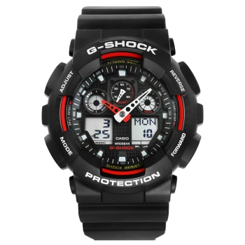 Zegarek Męski CASIO G-SHOCK GA-100-1A4ER 20 Bar Do Nurkowania+ BOX