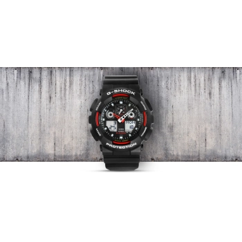 Zegarek Męski CASIO G-SHOCK GA-100-1A4ER 20 Bar Do Nurkowania+ BOX