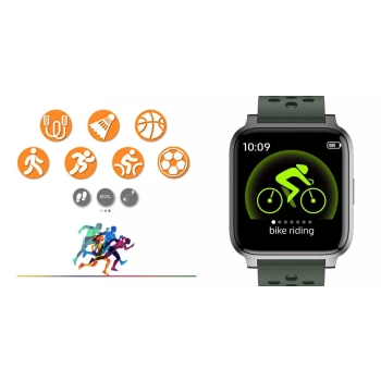 SMARTWATCH RUBICON RNCE58 DARK GREEN