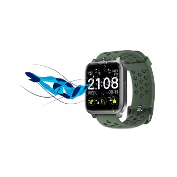 SMARTWATCH RUBICON RNCE58 DARK GREEN