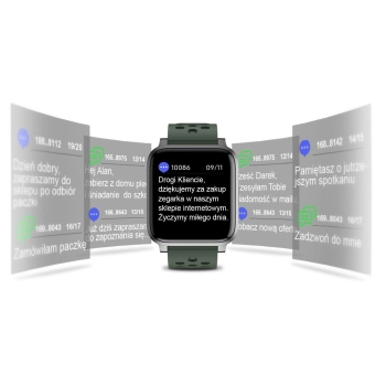 SMARTWATCH RUBICON RNCE58 DARK GREEN