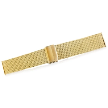 Bransoleta - Siatka Mesh Gold PVD 22 mm gr 1,7 mm