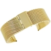 Bransoleta - Siatka Mesh Gold PVD 22 mm gr. 2,2 mm