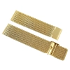 Bransoleta - Siatka Mesh Gold PVD 22 mm gr. 2,2 mm