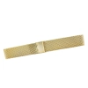 Bransoleta - Siatka Mesh Gold PVD 22 mm gr. 2,2 mm