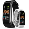 Smartband Giewont Fit&GO Duo GW200-2 - Black + Pasek Ice White