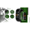 Smartband Giewont Fit&GO Duo GW200-5 - Black + Pasek Go Green