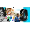 Smartband Giewont Fit&GO Duo GW200-7 - Black + Pasek Sky Blue