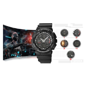 Zegarek Męski CASIO G-SHOCK GA-140-1A1ER + BOX