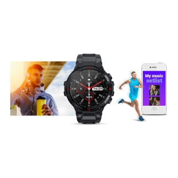 Smartwatch Giewont Focus SmartCall GW430-1 - Carbon