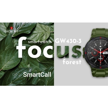 Smartwatch Giewont Focus SmartCall GW430-3 - Forest