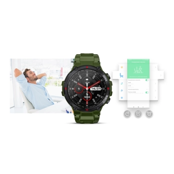 Smartwatch Giewont Focus SmartCall GW430-3 - Forest