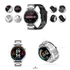 Smartwatch Giewont Vertex SmartCall GW450-4 Silver/Carbon Silikon