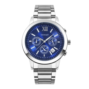 Zegarek Męski Giewont Apex Chrono GW6480-2 Chronograf Silver/Blue