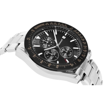 Zegarek Męski Giewont PrimeChrono GW8620-1 Chronograf Silver/Black