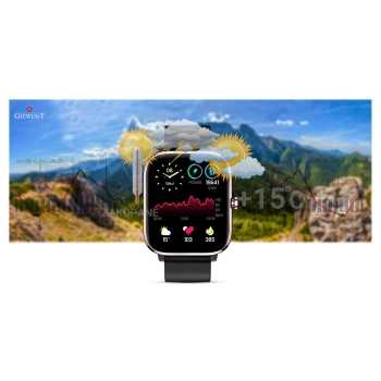 Smartwatch Giewont Dynamic SmartCall GW230-3 - Rose Gold/Black Effect